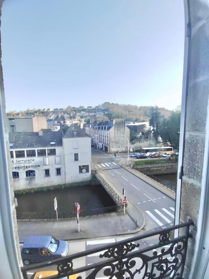 L'Aristide - Entre Gare Et Centre Ville - Vue Sur Les Quais Quimper Bagian luar foto