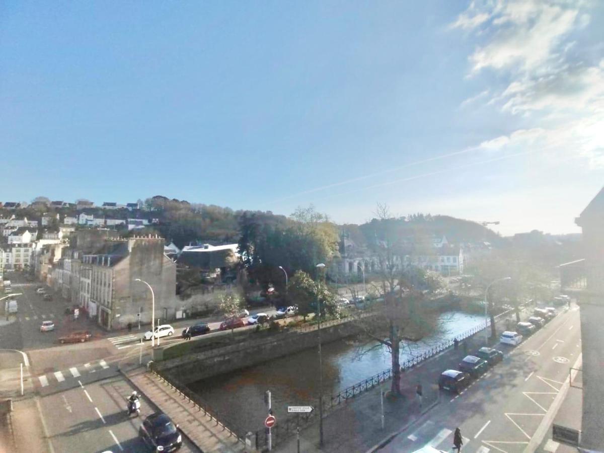 L'Aristide - Entre Gare Et Centre Ville - Vue Sur Les Quais Quimper Bagian luar foto