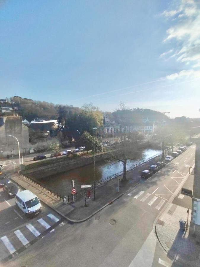 L'Aristide - Entre Gare Et Centre Ville - Vue Sur Les Quais Quimper Bagian luar foto