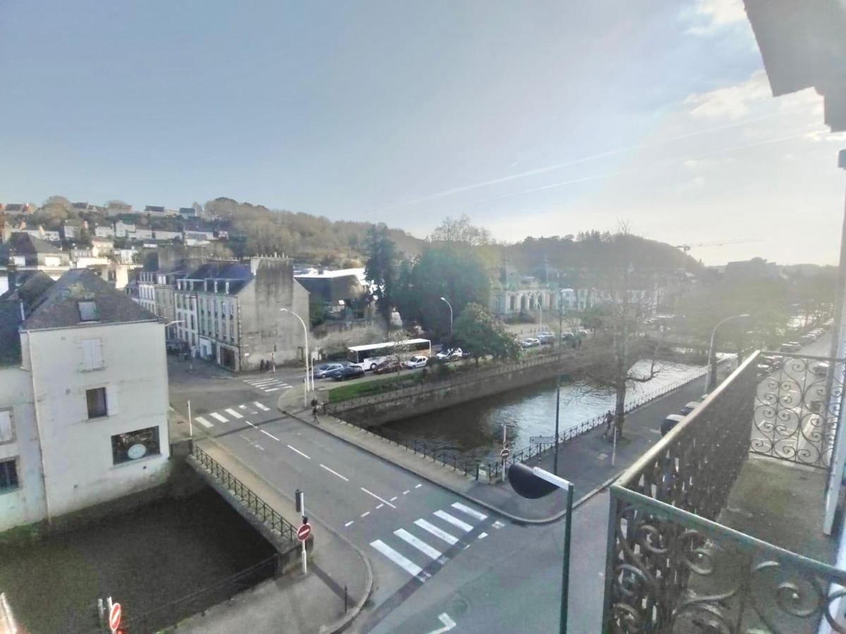 L'Aristide - Entre Gare Et Centre Ville - Vue Sur Les Quais Quimper Bagian luar foto