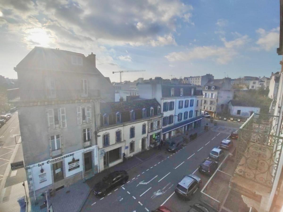 L'Aristide - Entre Gare Et Centre Ville - Vue Sur Les Quais Quimper Bagian luar foto